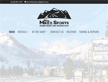 Tablet Screenshot of mtnmikessports.com